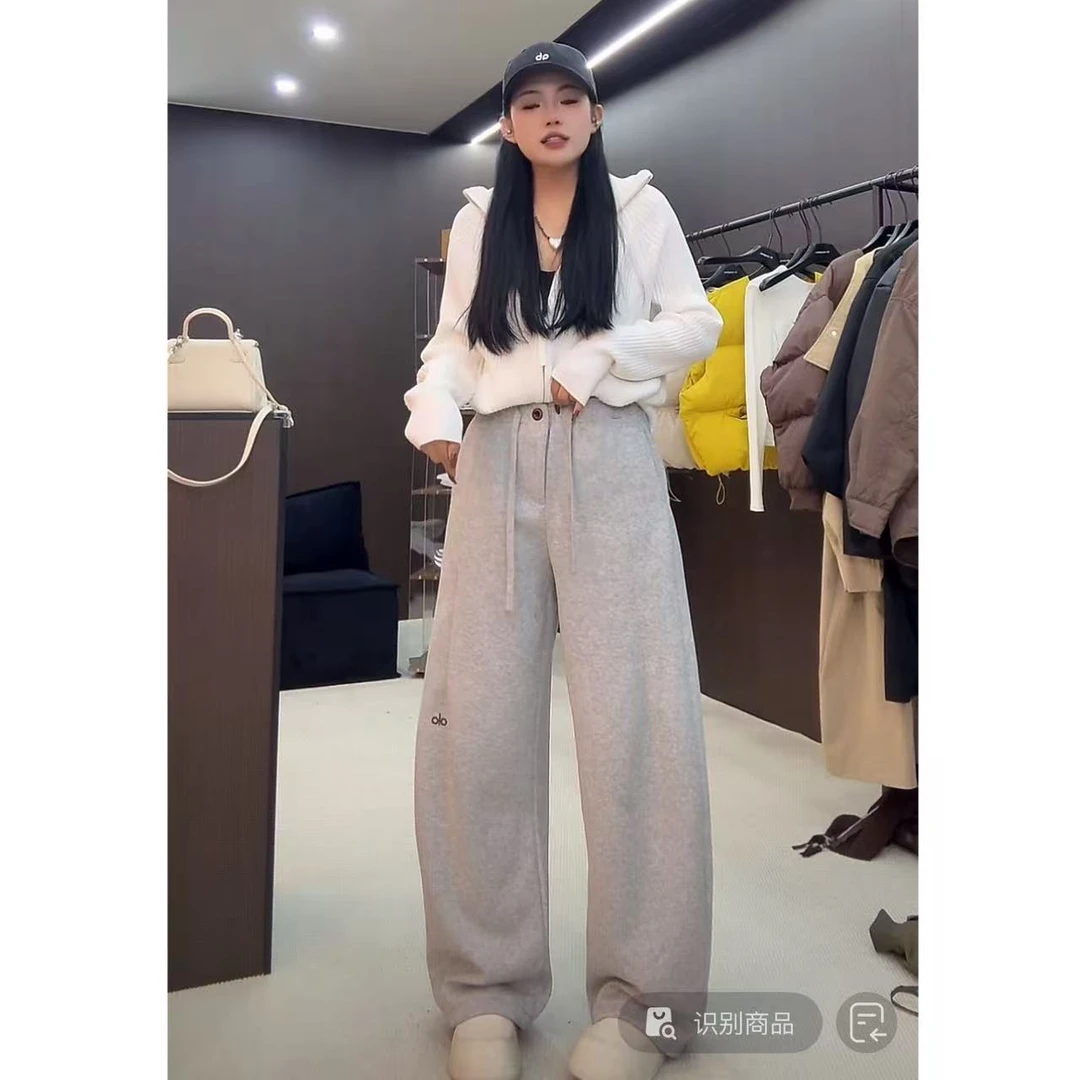 裤脚可抽绳极简街头风卫裤休闲裤