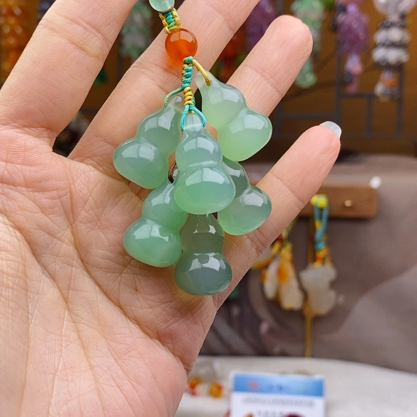 【闪购商品】玛瑙/玉髓车挂未镶嵌