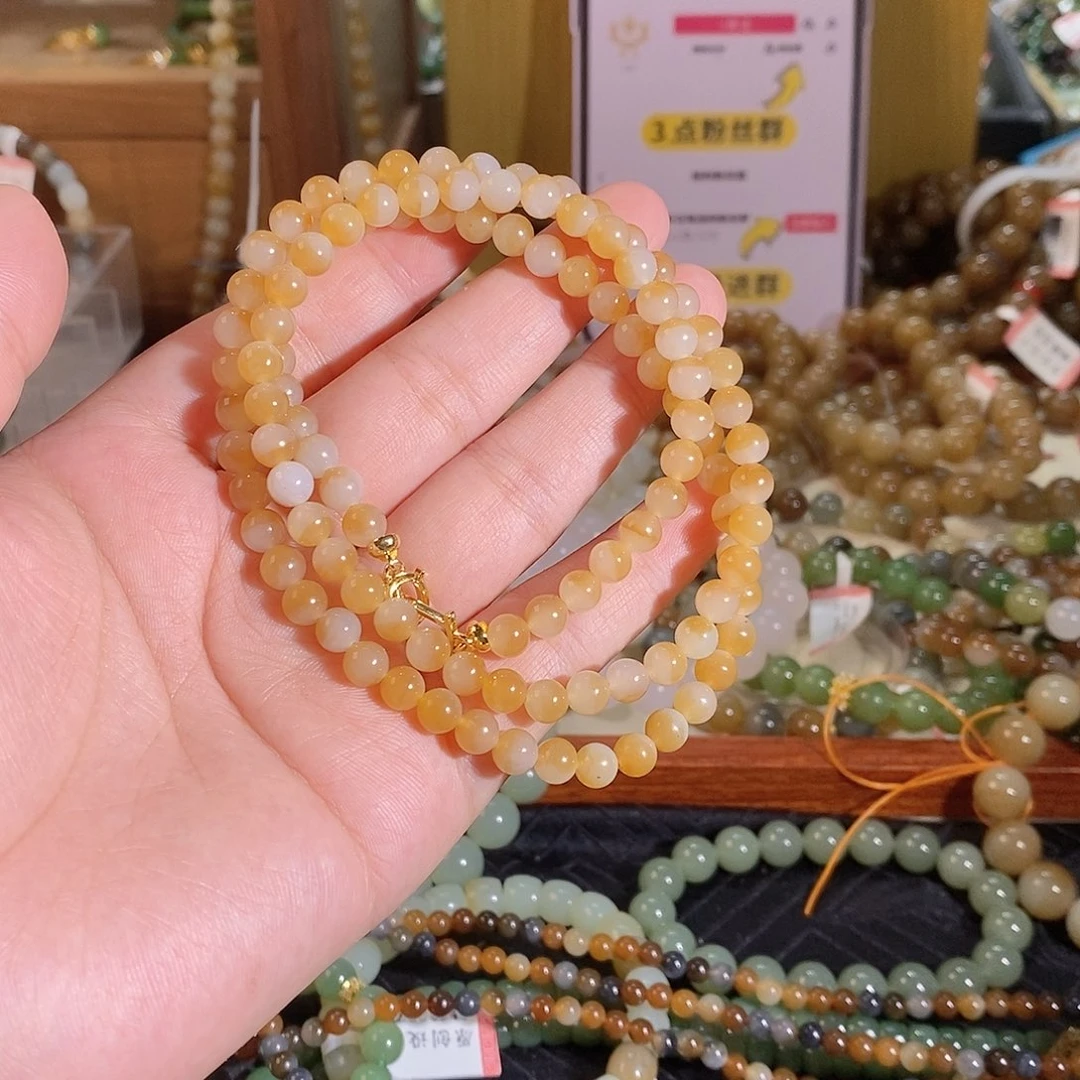 手链未镶嵌和田玉人**途