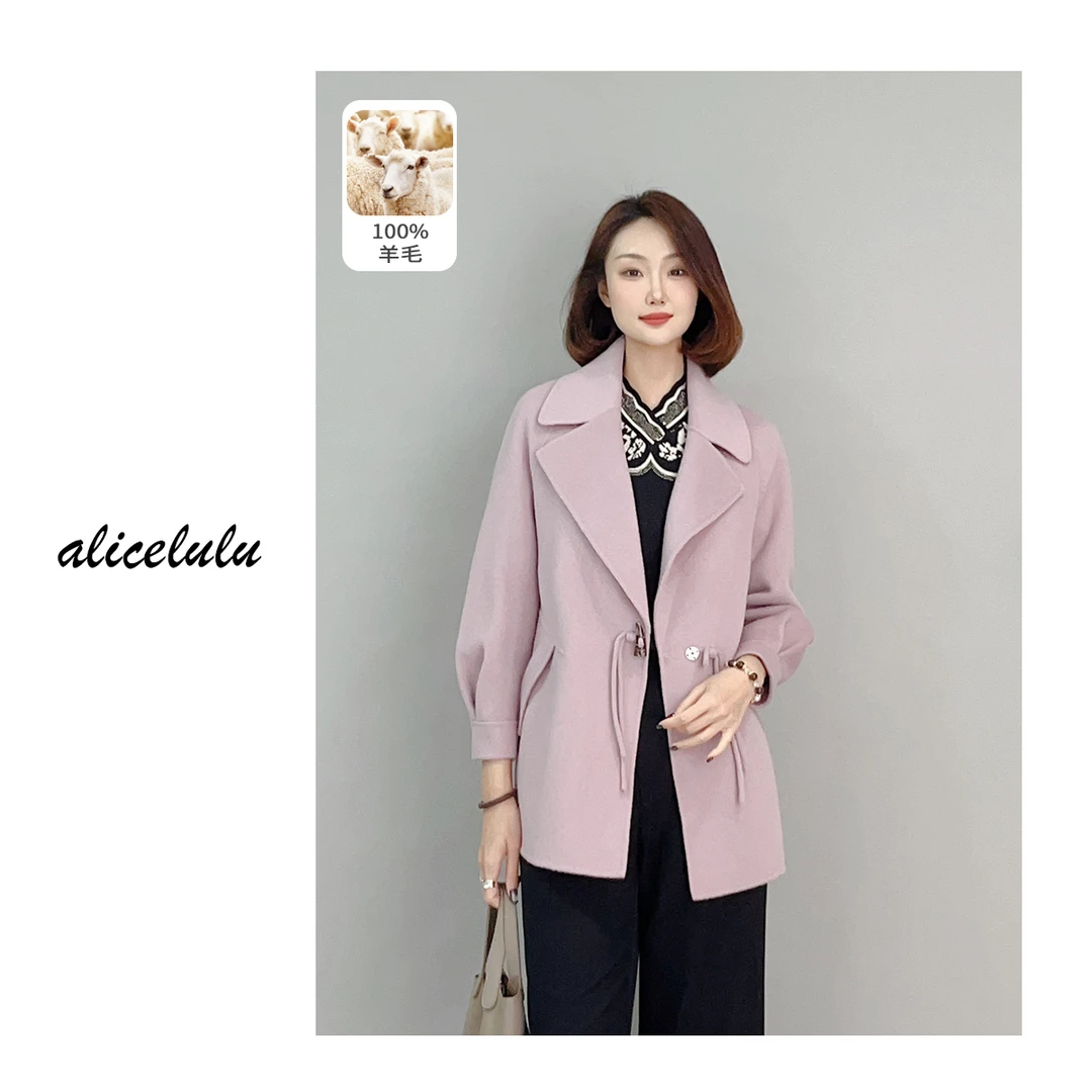 4 ALICE “好运结”毛呢大衣 国风流苏 柔糯羊毛 S2141910Kr