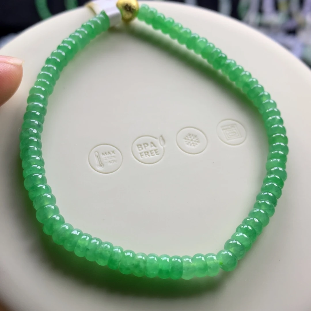未镶嵌手串翡翠卡4
