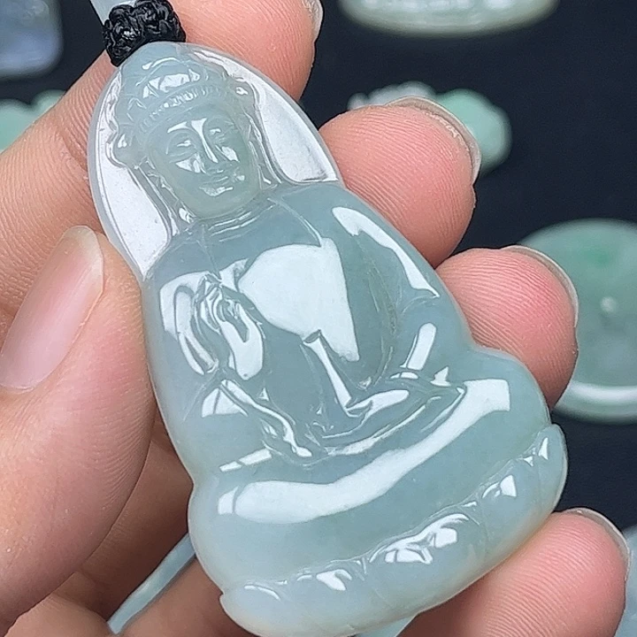 翡翠未镶嵌颈饰缅甸翡翠