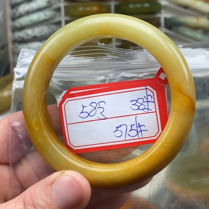 未镶嵌蛇纹石玉手绳