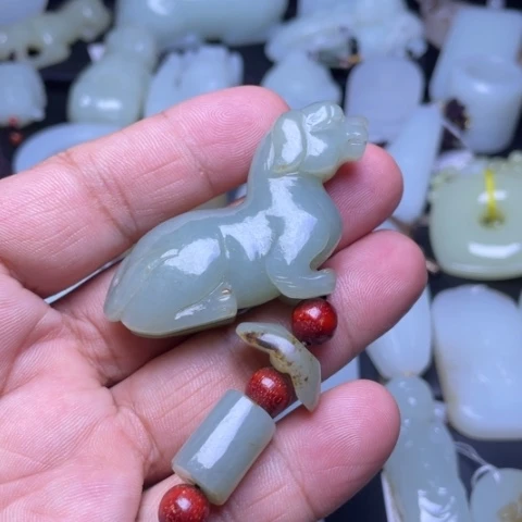 吊坠(不含链)未镶嵌和田玉