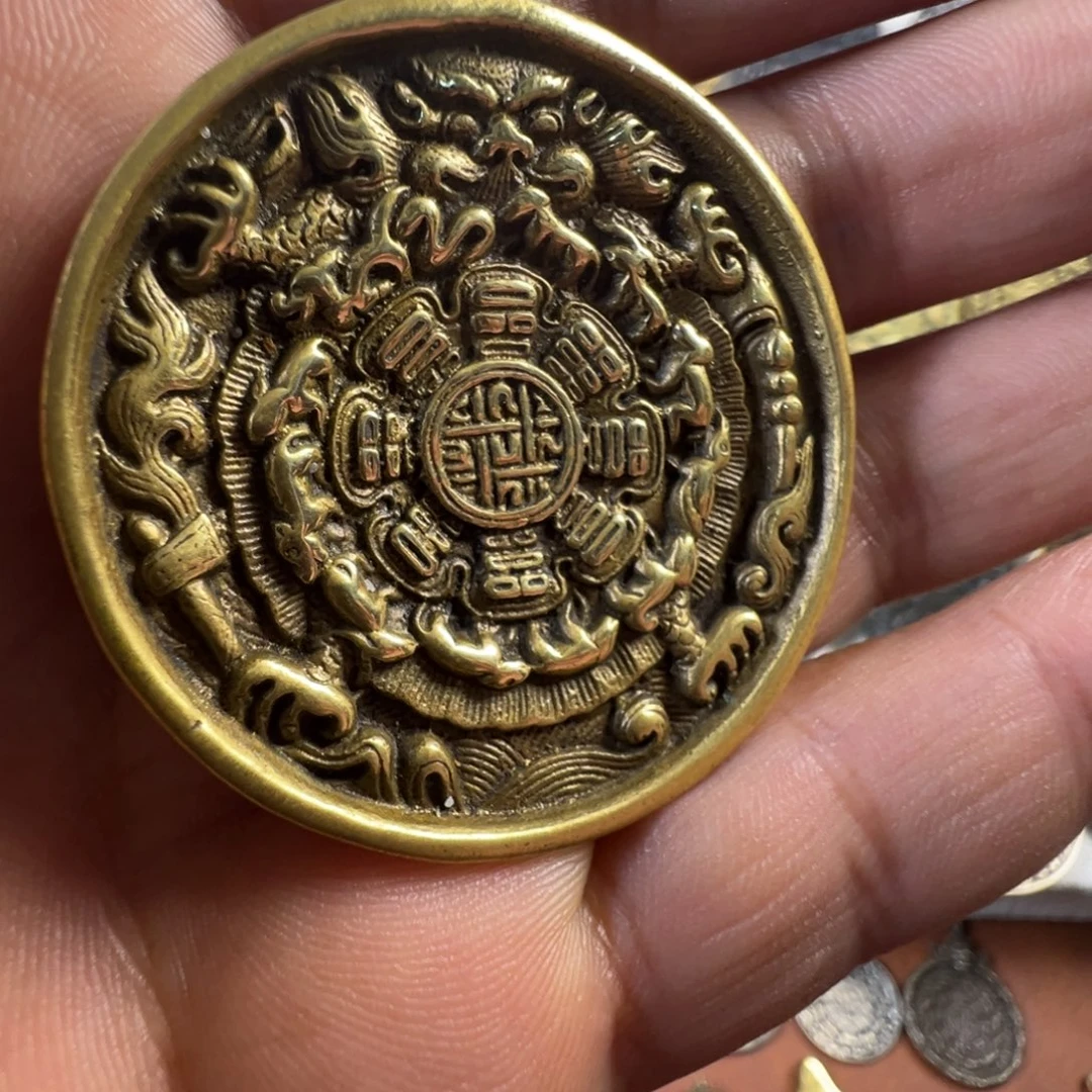 藏传九宫八卦文玩家