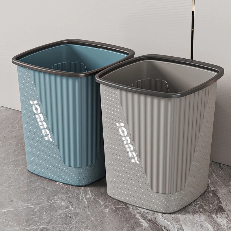 轻奢复古方形加厚垃圾桶家用大容量卫生间厨房客厅大号宿舍办公室