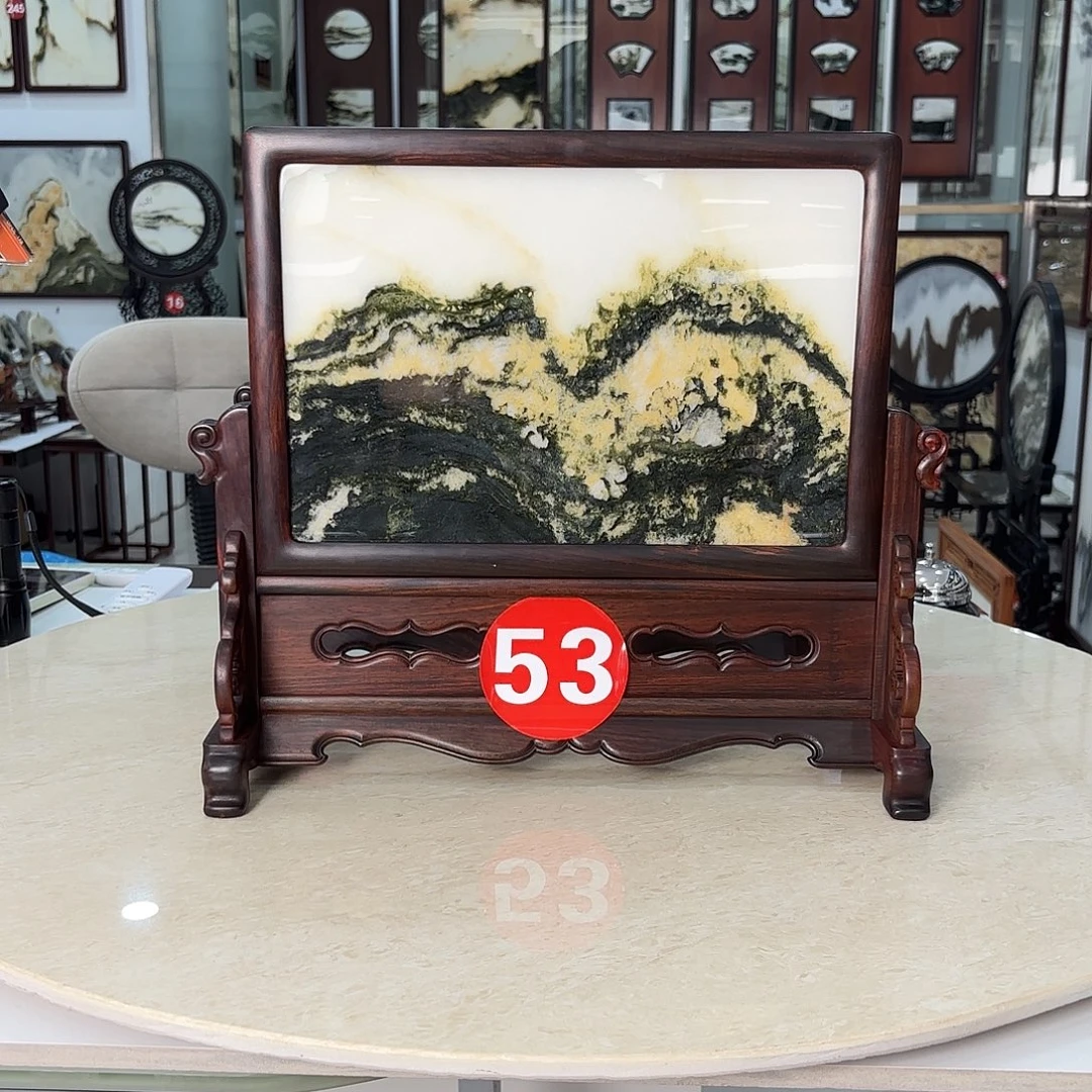 散***子石材天然云石摆件