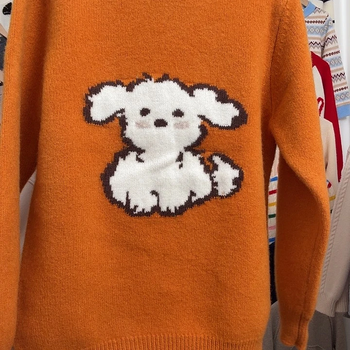 栗子棕色小狗双股170