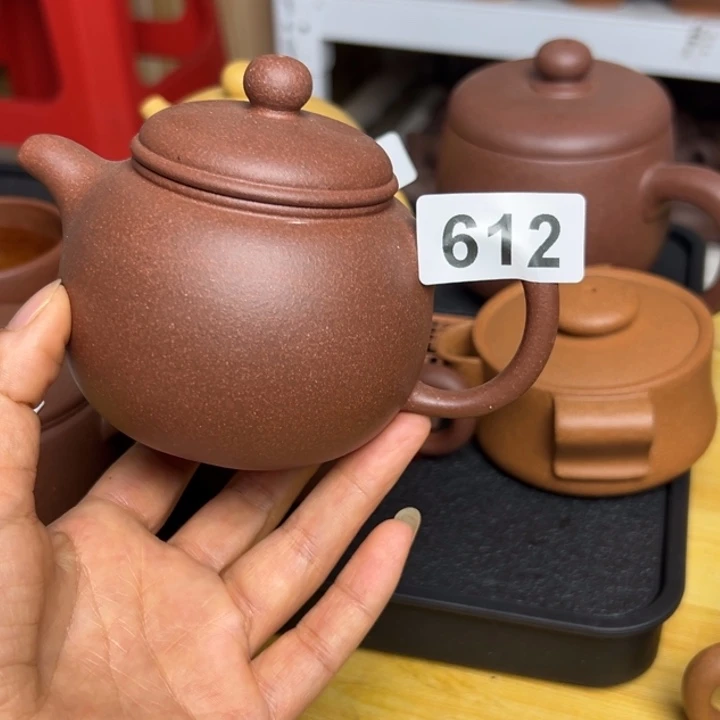 小***福茶壶紫砂紫泥瑕疵230