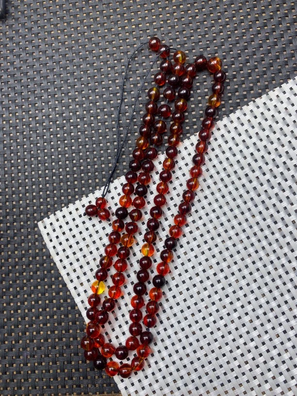 老翳王7mm108颗项链829