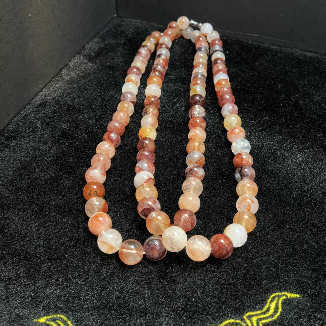 C3882【百百福珠宝】玄灵太阳晶 水晶项链-多样性发货只发一件