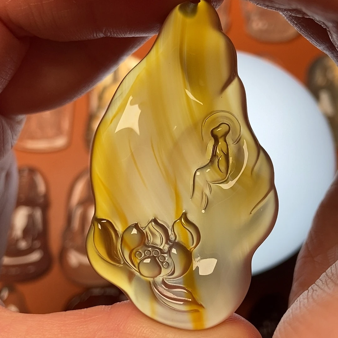 玛瑙/玉髓未镶嵌颈饰