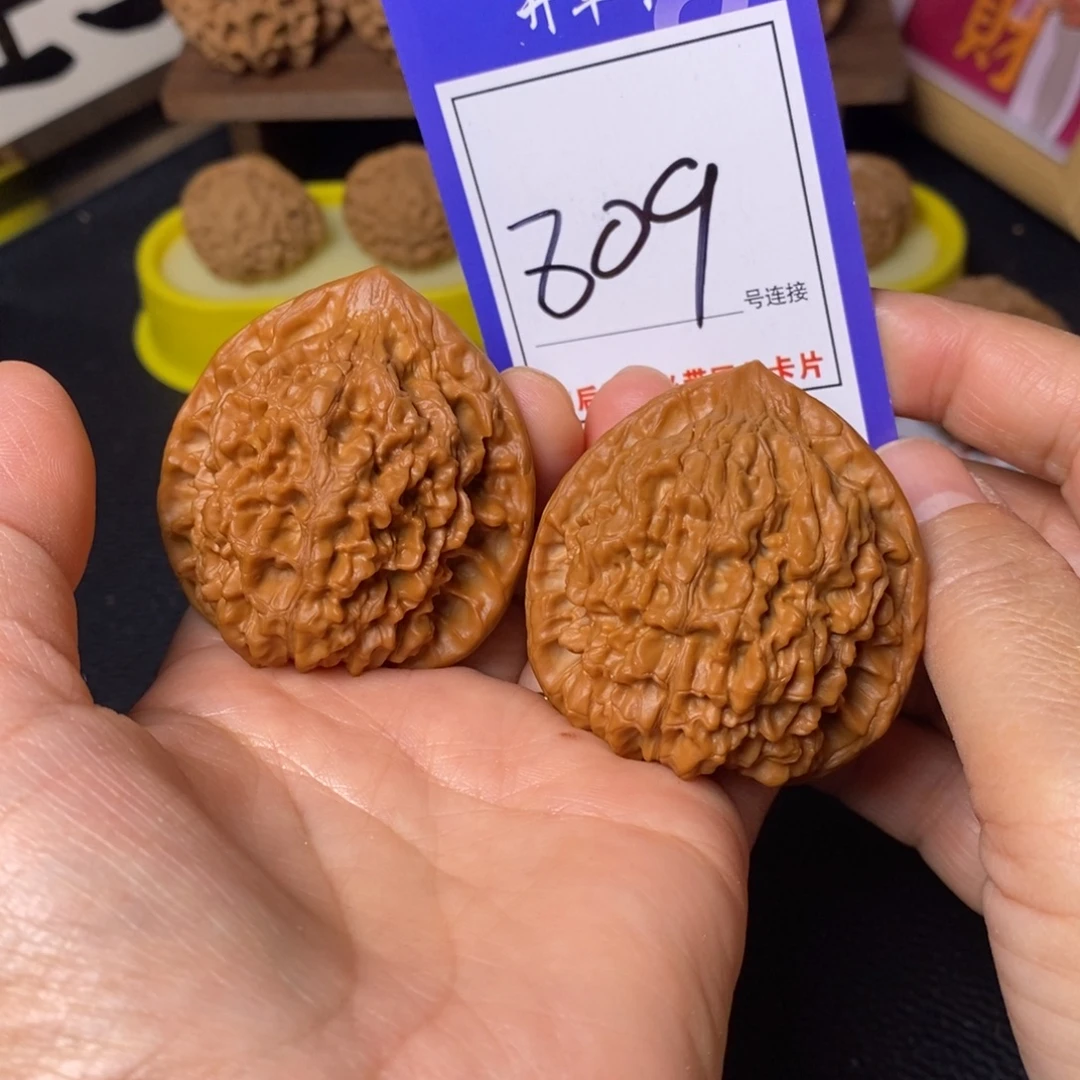 把件文玩核桃48官帽809