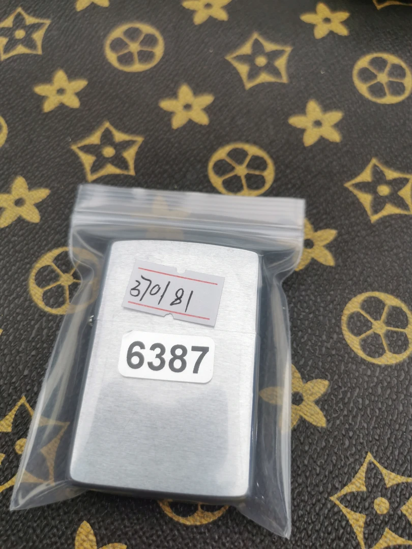 Zippo打火机回血80拉丝光板-6387