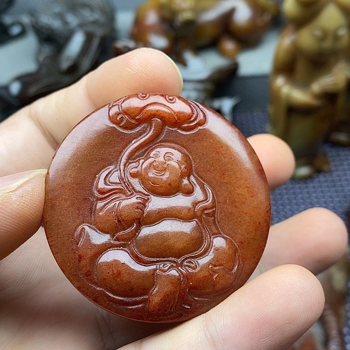 未镶嵌蛇纹石玉颈饰