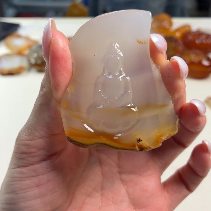 未镶嵌吊坠(不含链)玛瑙/玉髓