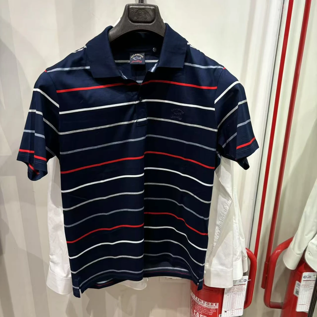 保鲨 不退换　细条纹Polo 下单联系客服