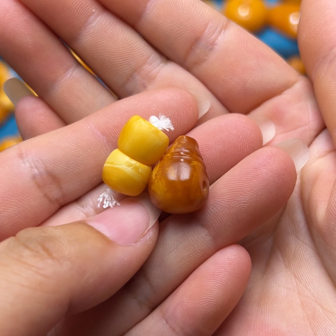 未镶嵌吊坠(不含链)琥珀穿*水