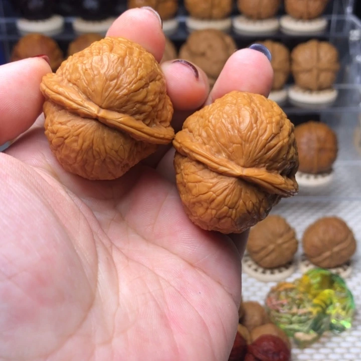 文玩核桃把件12太阳系元宝39尺