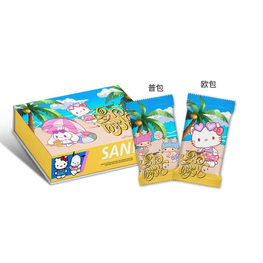 O【宠粉】国卡二创 乖鱼文创 三丽鸥-夏日时光 收藏卡牌盲盒（代拆）