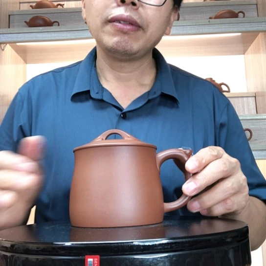茶杯紫泥如意杯容量450