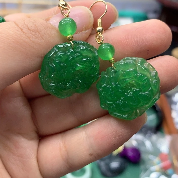 颈饰未镶嵌翡翠吊坠