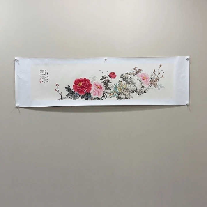 国画石春秀精品纯手绘4平尺