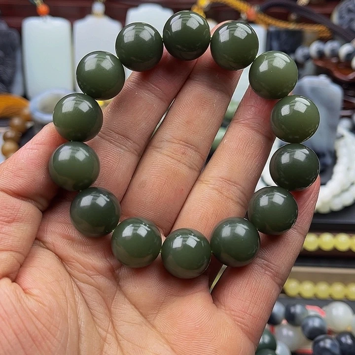 未镶嵌手串和田玉