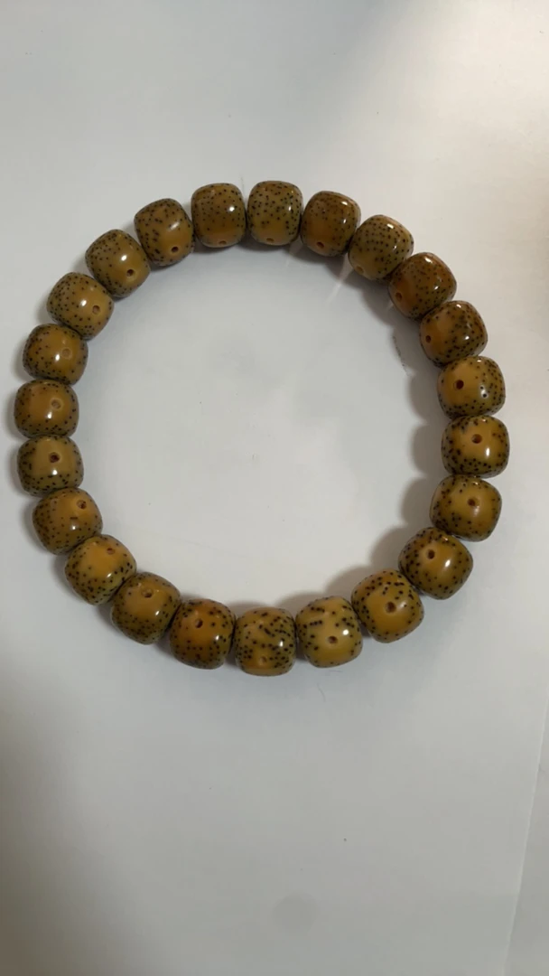 文玩一星月菩提手串