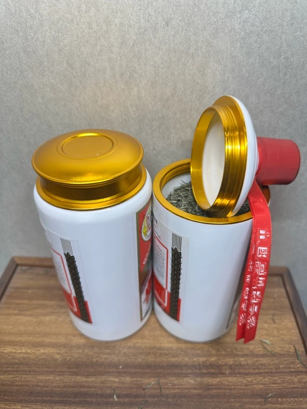 【2款套装】手工制作创意茶叶罐/储物罐（空罐）