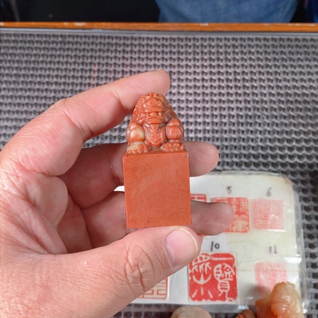 寿山石徐*2.5纂刻定制包刻