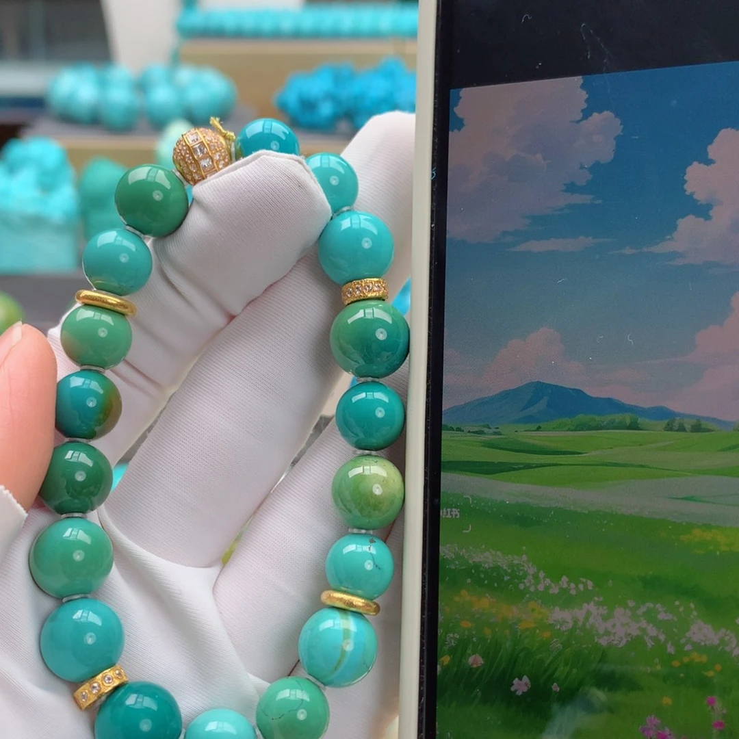 18K金镶嵌绿松石其他