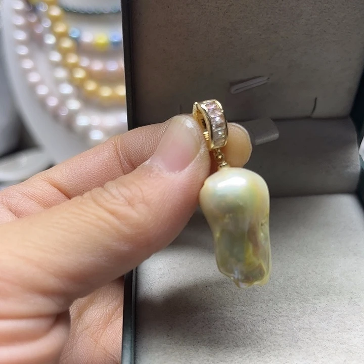 未镶嵌颈饰淡水珍珠