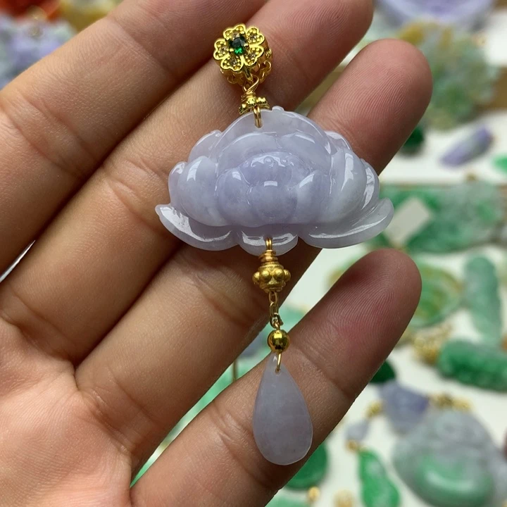 颈饰未镶嵌翡翠翡翠