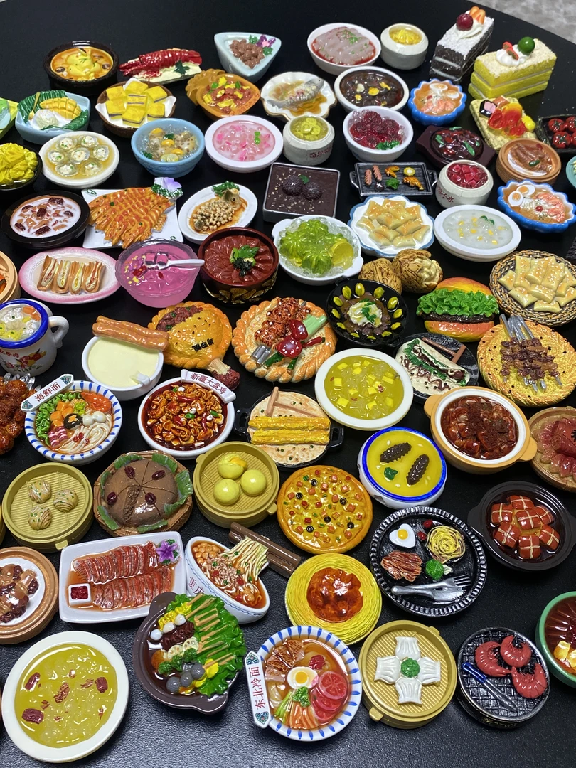 【许愿+对对碰】强磁树脂食玩冰箱贴