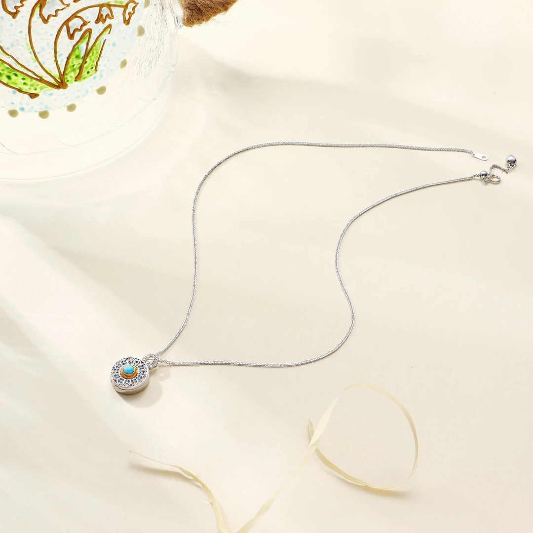 Tender Jinger 坠链均925银 25新款满天星圆转项链轻奢时尚