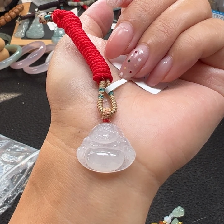 翡翠未镶嵌颈饰天然A货缅甸翡翠