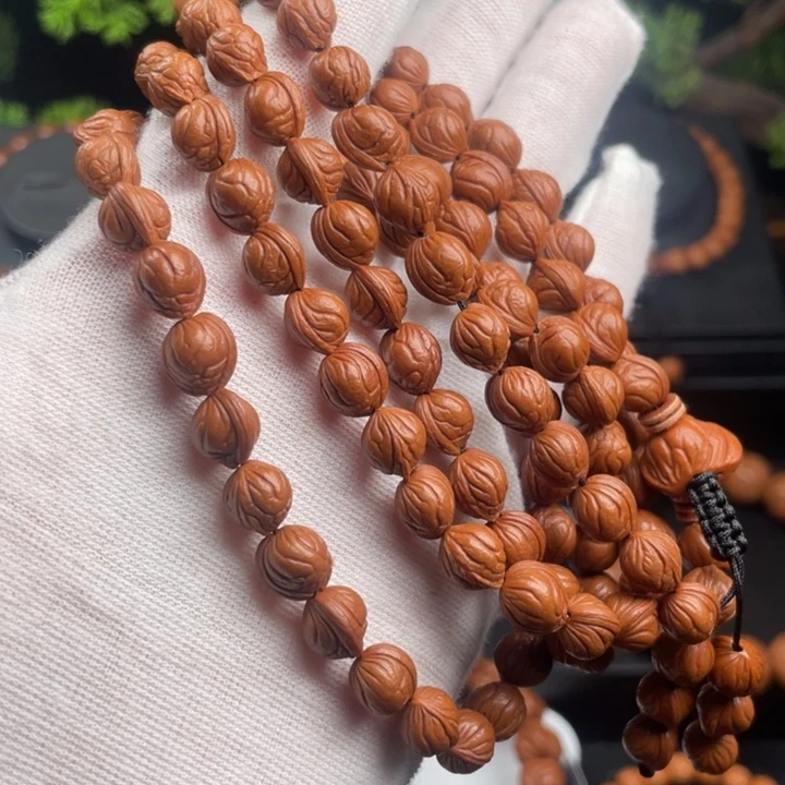 渔***镇吊坠桃核精品脖挂