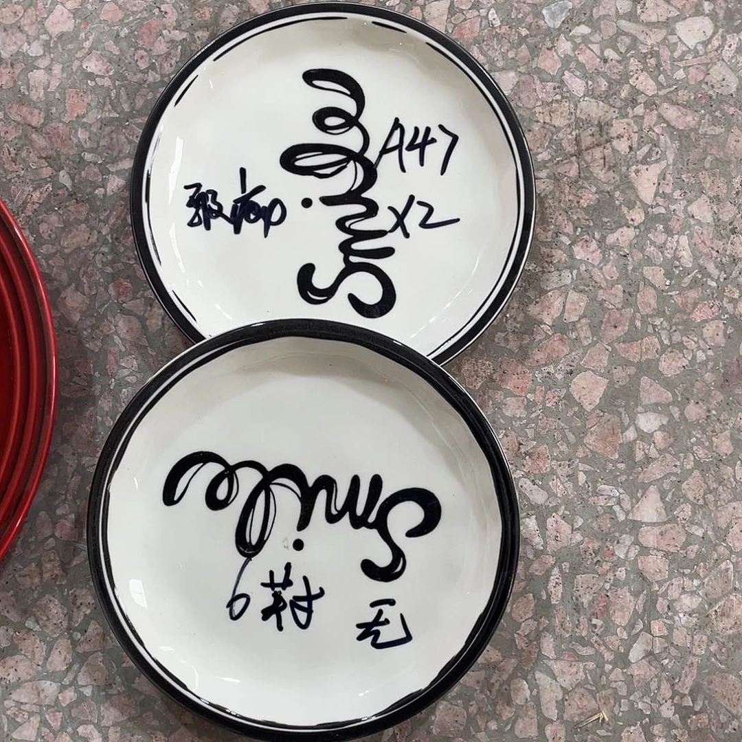 瓷片微瑕陶瓷餐具套装47