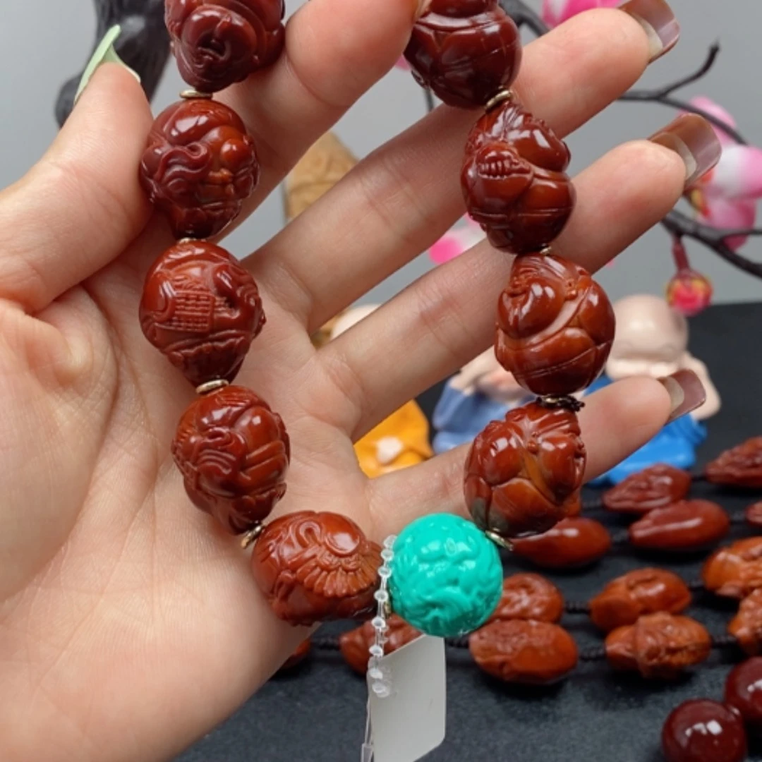 【闪购商品】吊坠橄榄核  财神