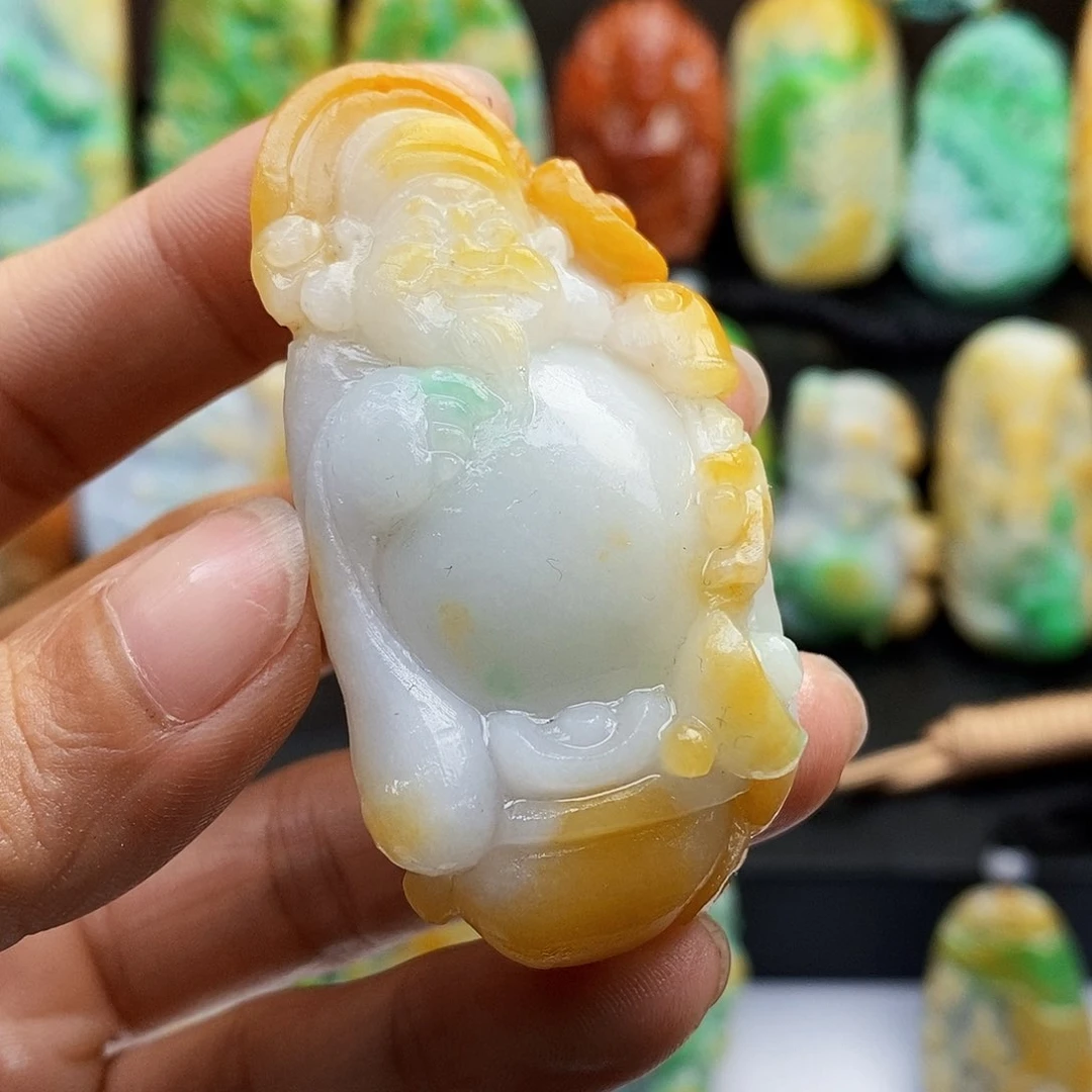 未镶嵌定制翡翠翡翠A货一物一证