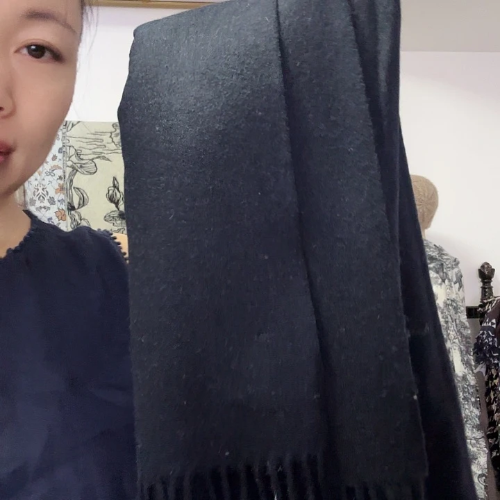 默***羊驼绒外贸单yangmao围巾披肩女款