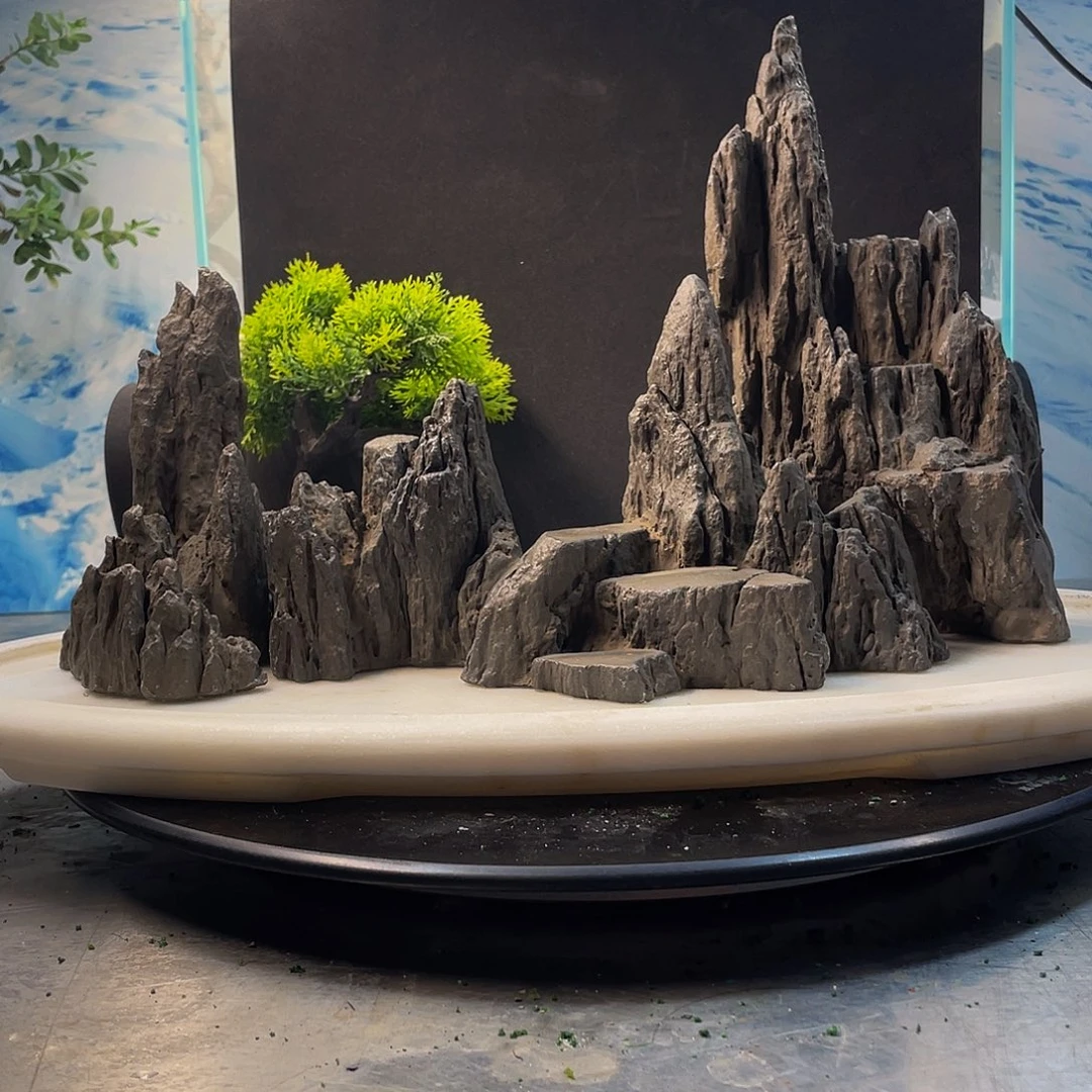 盆景鱼缸造景造景