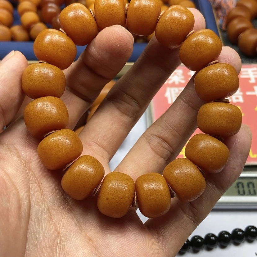 【闪购商品】大*橘皮墩子手串