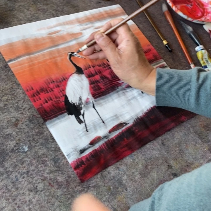 国画亲笔手绘原创