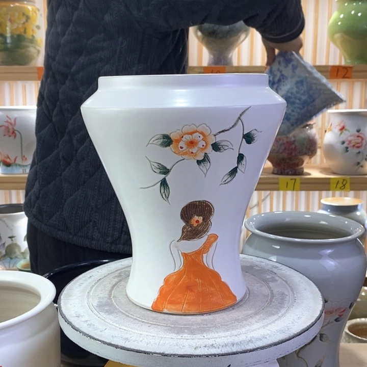 罐手工陶瓷，无瑕不成瓷