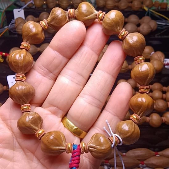 手串/手链橄榄核橄榄核手串三花铁核异形1.6