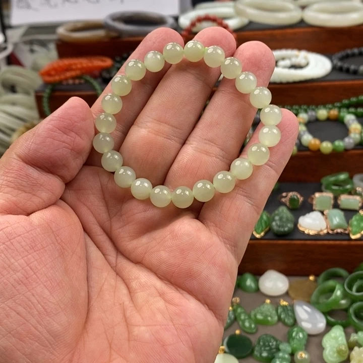 和田玉未镶嵌颈饰双****y