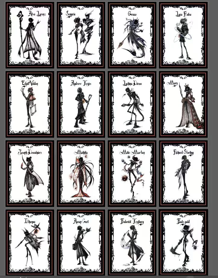 第五人格 无相之渊.柴化系列 同人小卡