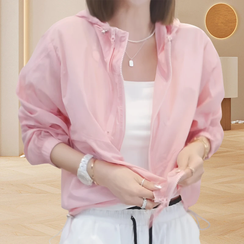 2025早春短款宽松外套防晒上衣女款韩系百搭休闲短多巴胺夏季衣服
